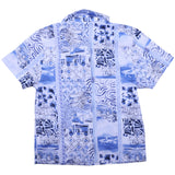 Paul & Shark Multicolor Shirt With Greece Voyage Print