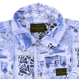 Paul & Shark Multicolor Shirt With Greece Voyage Print