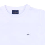 Paul & Shark White T?Shirt With Shark Embroidery