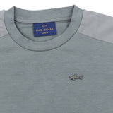 Paul & Shark Sage Green Panel T-Shirt