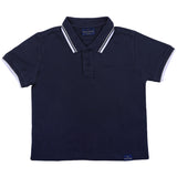 Paul & Shark Navy Tipped Polo Shirt
