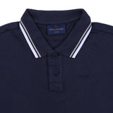Paul & Shark Navy Tipped Polo Shirt