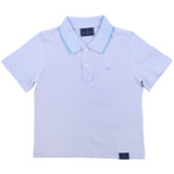 Paul & Shark Light Blue Tipped Polo Shirt