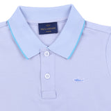 Paul & Shark Light Blue Tipped Polo Shirt