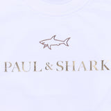 Paul & Shark White Tonal Logo T-Shirt