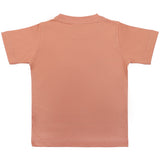 Paul & Shark Orange Tonal Embroidered Logo T-Shirt