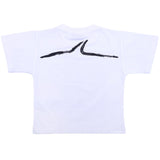 Paul & Shark White Brushstroke Shark T-Shirt