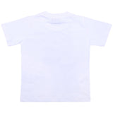 Paul & Shark White T-Shirt With Sunny Sea Shark Print