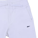 Paul & Shark White Joggers With Shark Embroidery
