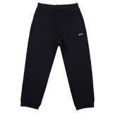 Paul & Shark Black Joggers With Shark Embroidery
