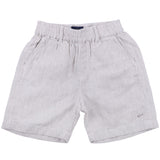 Paul & Shark Beige Bermuda Shorts With Striped Pattern