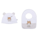 Dolce & Gabbana Baby Boys Ivory & Beige Leopard Babygrow Gift Set
