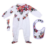Dolce & Gabbana Floral-Print 3-Piece Gift Set In Smooth Jersey