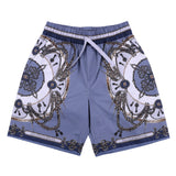 Dolce & Gabbana Cargo-Print Bermuda Shorts In Cotton-Poplin