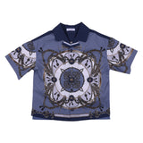 Dolce & Gabbana Cargo-Print Poplin Shirt