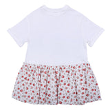 Dolce & Gabbana Small Rose-Print Dress With Dg Patch