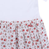 Dolce & Gabbana Small Rose-Print Dress With Dg Patch