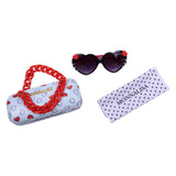 Monnalisa Red Heart Sunglasses