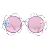 Monnalisa Pink Flower Sunglasses