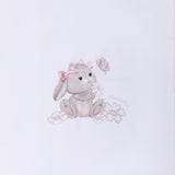 Monnalisa Pink Bunny Blanket