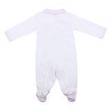 Monnalisa White Bunny Graphic Babygrow Set