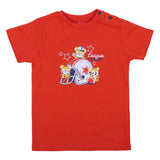 iDo White & Orange Tiger Graphic T-Shirt Set