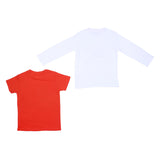 iDo White & Orange Tiger Graphic T-Shirt Set