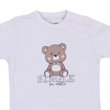 iDo Beige & Brown Teddy Bear T-Shirt & Shorts Set