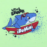 iDo Green Shark Surfer T-Shirt