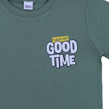 iDo Sage Green Good Time T-Shirt