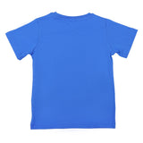 iDo Blue Graphic T-Shirt With Shorts