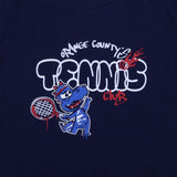 iDo Navy Navy Tennis Club T-Shirt With Shorts