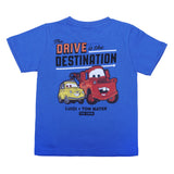 iDo Blue Cars Print T-Shirt