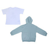 Mayoral Green Chameleon Hoodie & T-Shirt Set