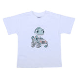 Mayoral Green Chameleon Hoodie & T-Shirt Set
