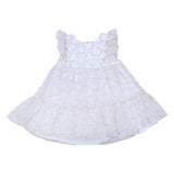 Mayoral Off White Newborn Ceremony Tulle Dress