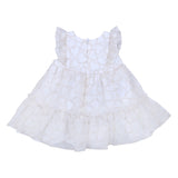 Mayoral Off White Newborn Ceremony Tulle Dress