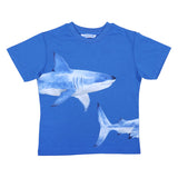 Mayoral Blue Shark Printed T-Shirt