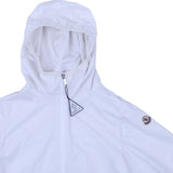 Moncler White Aidrian Full Zip Jacket
