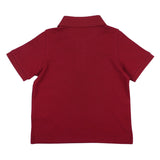 Moncler Moncler Crab Logo Patch Cotton Pique Polo