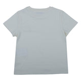 Moncler Classic White Logo Patch Cotton T-Shirt