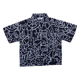 Molo Black Doodle Print Shirt