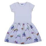 Molo Multicolor Animal & Floral Print Dress