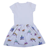 Molo Multicolor Animal & Floral Print Dress