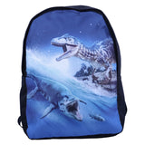 Molo Blue Prehistoric Dinosaur Backpack
