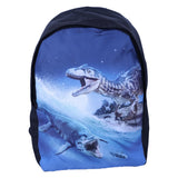 Molo Blue Prehistoric Dinosaur Backpack