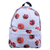 Molo White Basketball Backpack