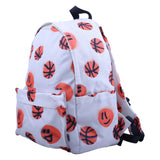 Molo White Basketball Backpack
