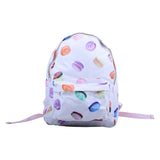 Molo White Macaron Backpack