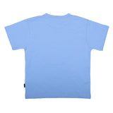 Molo Blue Wave Surf Print Organic Cotton T-Shirt